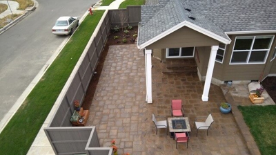 Overhead Patio Photo