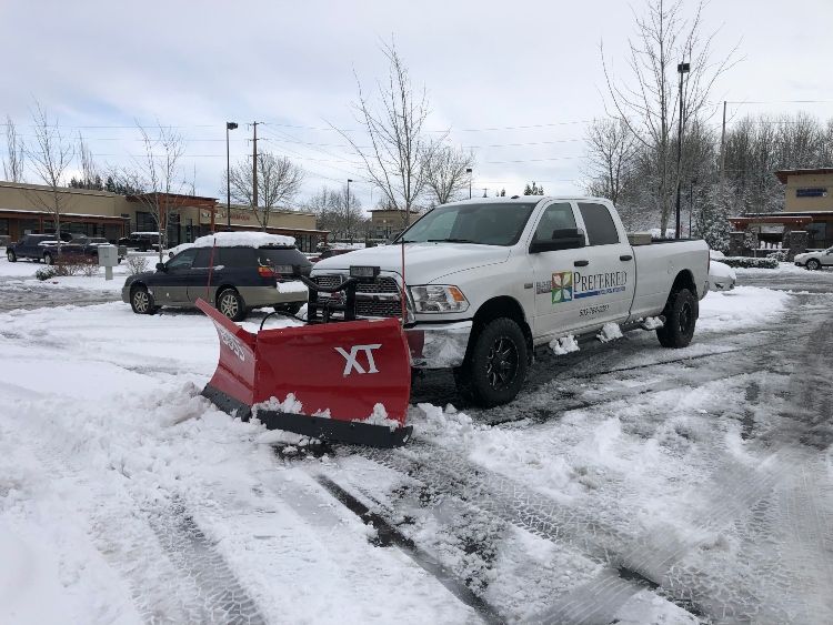Hillsboro Snow Plowing Services by Preferred Landscape Services